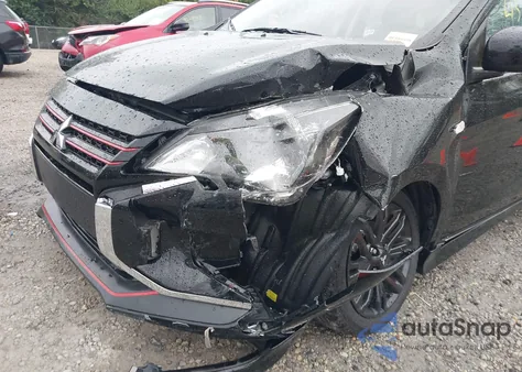 2024 Mitsubishi Mirage G4 Black Edition из США, поврежденный, VIN ML32FUFJ1RHF14538